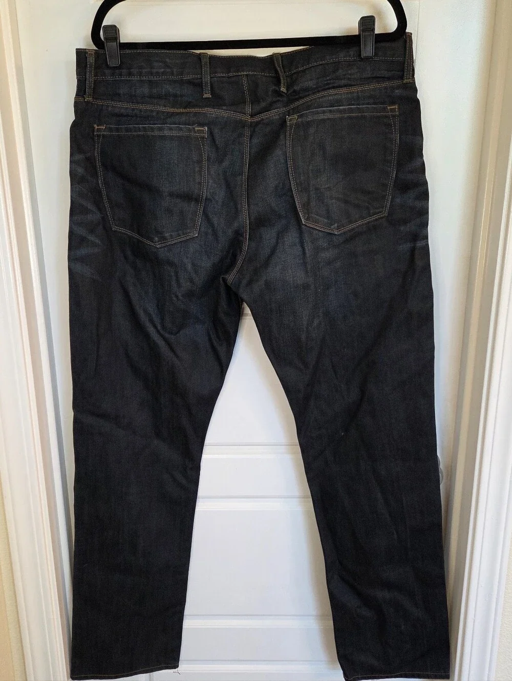 GAP Premium Straight Fit Dark Wash Jeans Men's 38x32